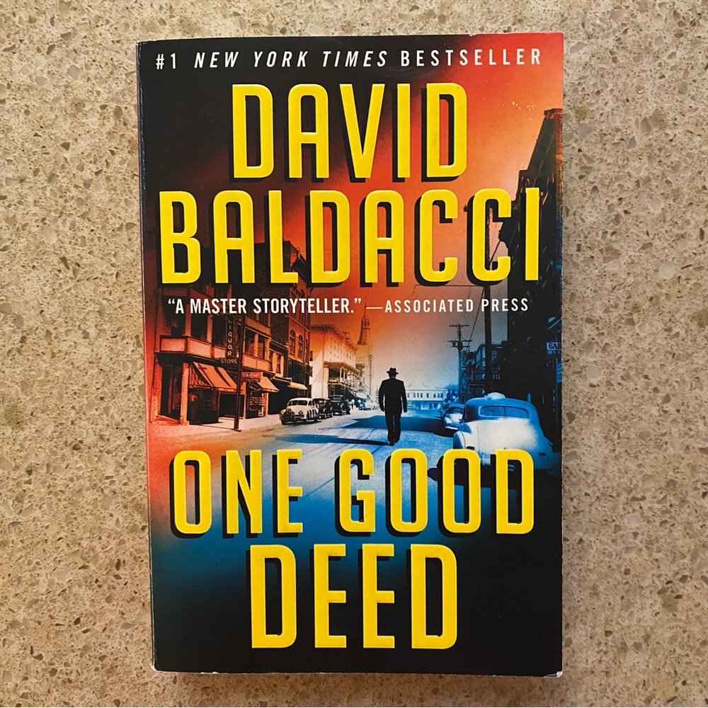 📚✨$5 Add On✨One Good Deed - David Baldacci -
Suspense, Mystery Good Read Book